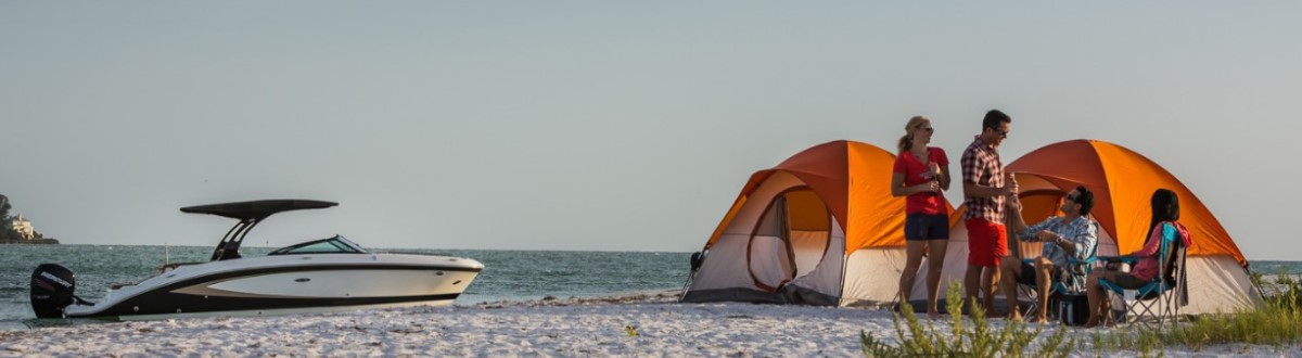 Sea Ray Outboard 2017. Friends having a good time at the edge of the beach . Of Lanier Marine Liquidators Inc. at 106 Henry Grady Hwy.